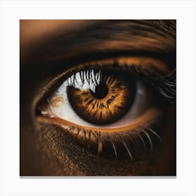 Eye Of A Woman 2 Canvas Print