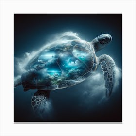 Sea turtle  Canvas Print