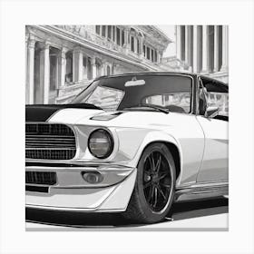 Ford Mustang 1 Canvas Print