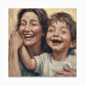 952692 The Happy Mother Seeing Her Son After An Absence Xl 1024 V1 0 Canvas Print