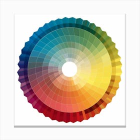 Color Wheel Canvas Print