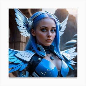 Blue Angel Canvas Print