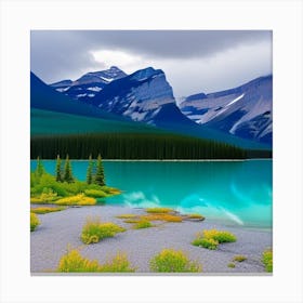 Lake Banff 1 Canvas Print