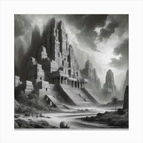 The Lost City Canvas Print