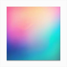 Retro Gradients Colors Grainy Texture Background Abstract Modern Vintage Faded Pastel Lay (1) Canvas Print