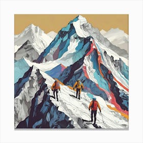 Mountaineering 5 Canvas Print