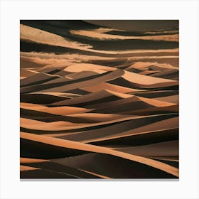 Sand Dunes 4 Canvas Print