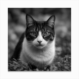 Felis catus Canvas Print