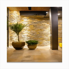 Modern Lobby Canvas Print