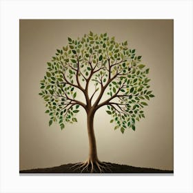 Tree Stock Videos & Royalty-Free Footage Canvas Print