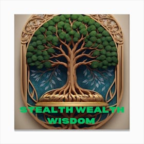 Stealth Wealth Wisdom Canvas Print