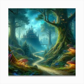 Fairytale Forest 3 Canvas Print