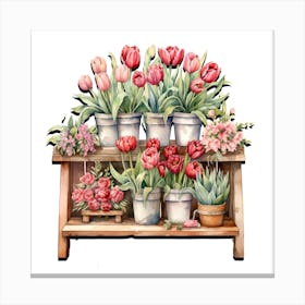 Tulip Whispers Canvas Print