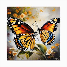 Butterfly Painting 51 Canvas Print