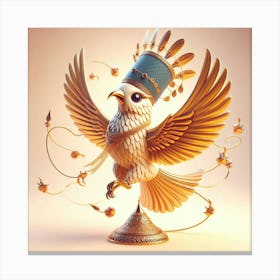 Egyptian Bird 1 Canvas Print