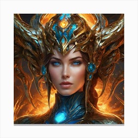 Elven Princess tk Canvas Print