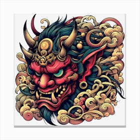 Oni S Wrath 11 Canvas Print