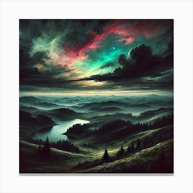 Aurora Sky Canvas Print