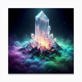 Crystal Mountain 1 Canvas Print