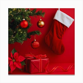 Christmas Stocking Canvas Print