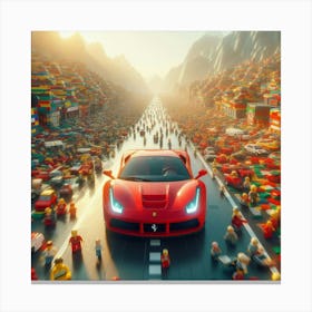 Lego Movie Canvas Print