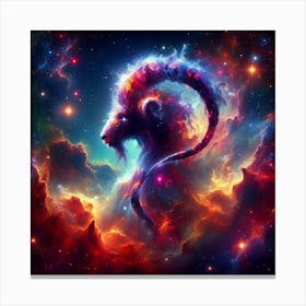 Capricorn Nebula #4 Canvas Print