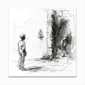 Street Scene 1 Canvas Print