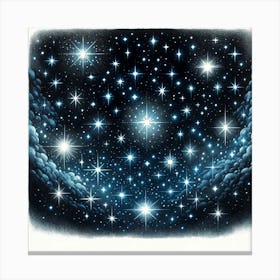 Stars In The Sky Canvas Print