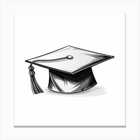 Graduation Cap 2 Canvas Print