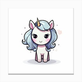 Cute Unicorn 801 Canvas Print