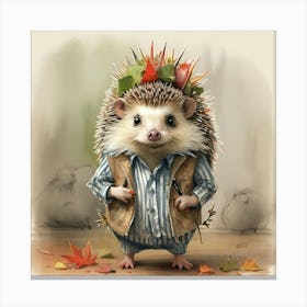 Hedgehog 39 Canvas Print