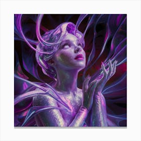 Frozen Queen Canvas Print