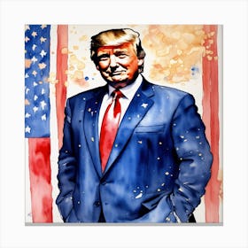 Donald Trump Canvas Print