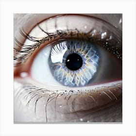 Eye Of A Woman 5 Canvas Print