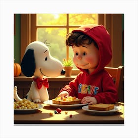 Peanuts 3 Canvas Print