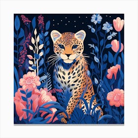 Leopard In The Wild Canvas Print