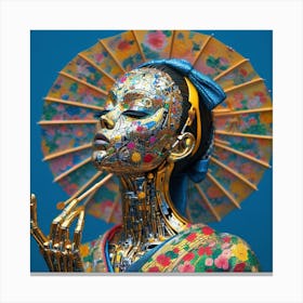 Robot Woman 7 Canvas Print