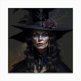 Witches Hat 2 Canvas Print