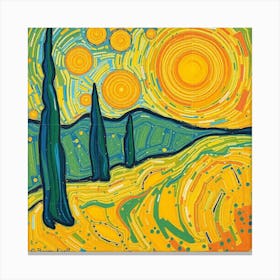 Starry Night 40 Canvas Print