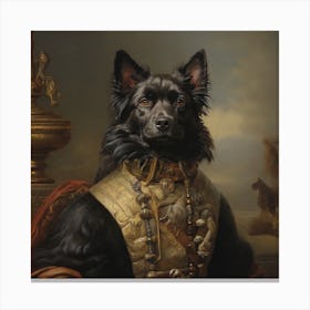 King'S Dog Canvas Print