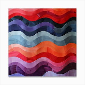 Wavy Wavy Canvas Print