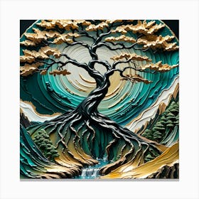 Tree Of Life 120 Canvas Print