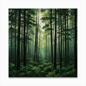 Forest 7 Canvas Print