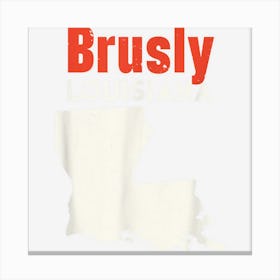 Brusly Louisiana Usa State America Travel Louisianan Canvas Print