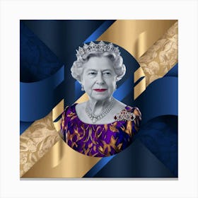 Queen Elizabeth Ii, Queen portrait, queen portrait painting, Queen portrait drawing, famous portraits of Queen Elizabeth II, Queen Elizabeth portrait young, Queen Elizabeth II portrait for sale, Indian queen portrait, 1 Canvas Print