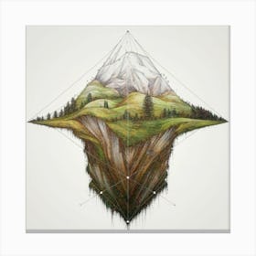 Landscape By Jonathan Wilson Canvas Print