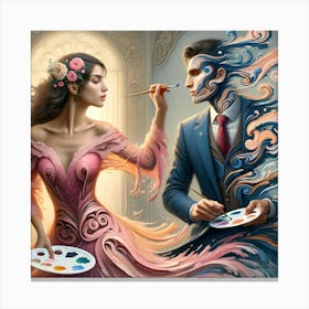 The Perfect Couple Canvas Print