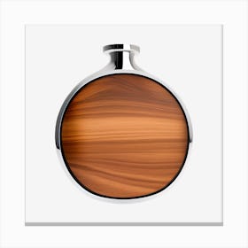 Wooden Flask Canvas Print