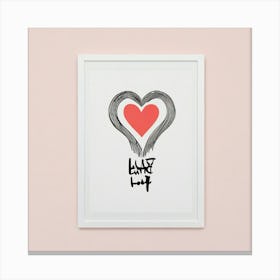 Love You Canvas Print