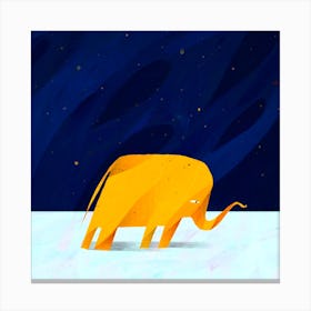 The Elephant Canvas Print